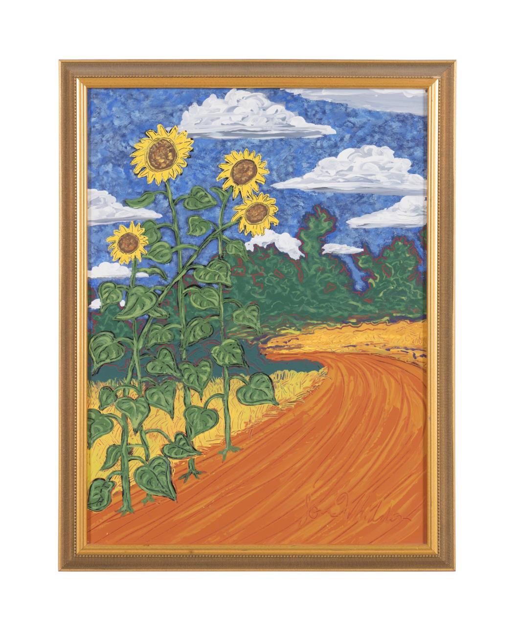 JON WHIDDON SUNFLOWERS BY THE 2f9740