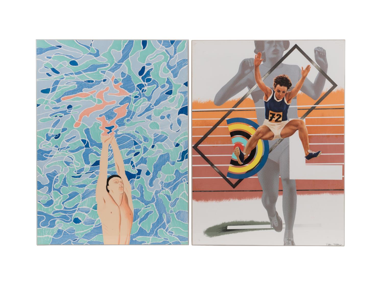 TWO MUNICH 1972 OLYMPIC POSTERS