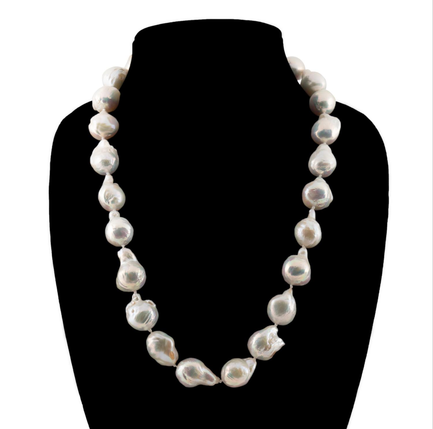 24 SOUTH SEA BAROQUE PEARL NECKLACE 2f9811