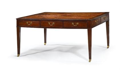 George III mahogany library table 4c28a