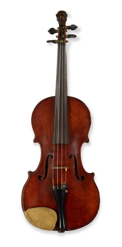 English mahogany violin circa 4c28c