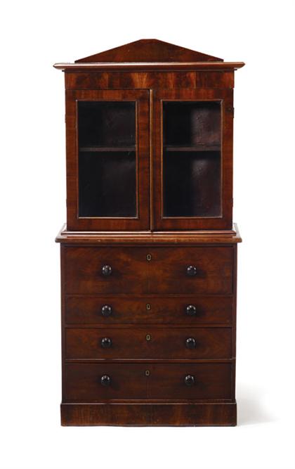 Miniature Regency mahogany library 4c295