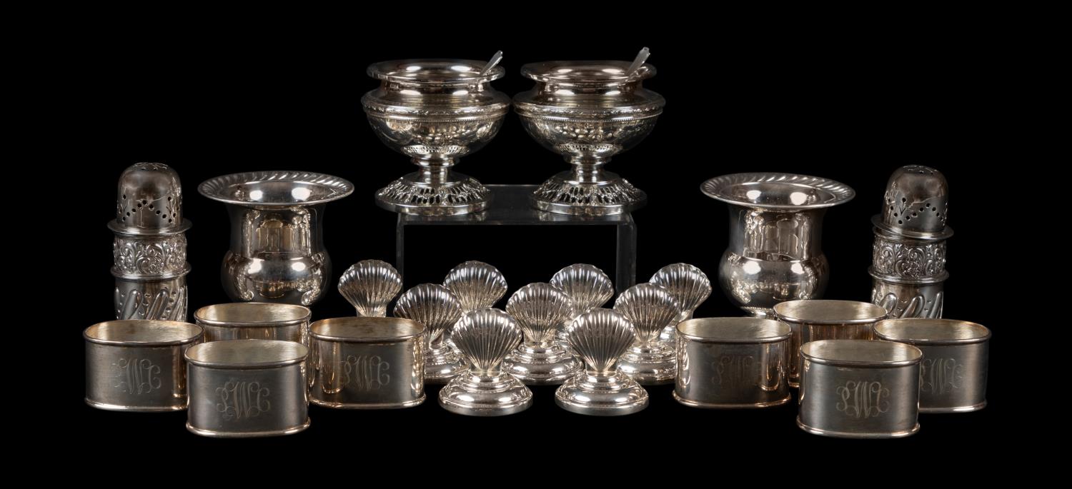 25PCS STERLING SILVER HOLLOWWARE 2f9a03