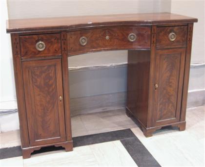 Regency mahogany pedestal sideboard 4c2a9