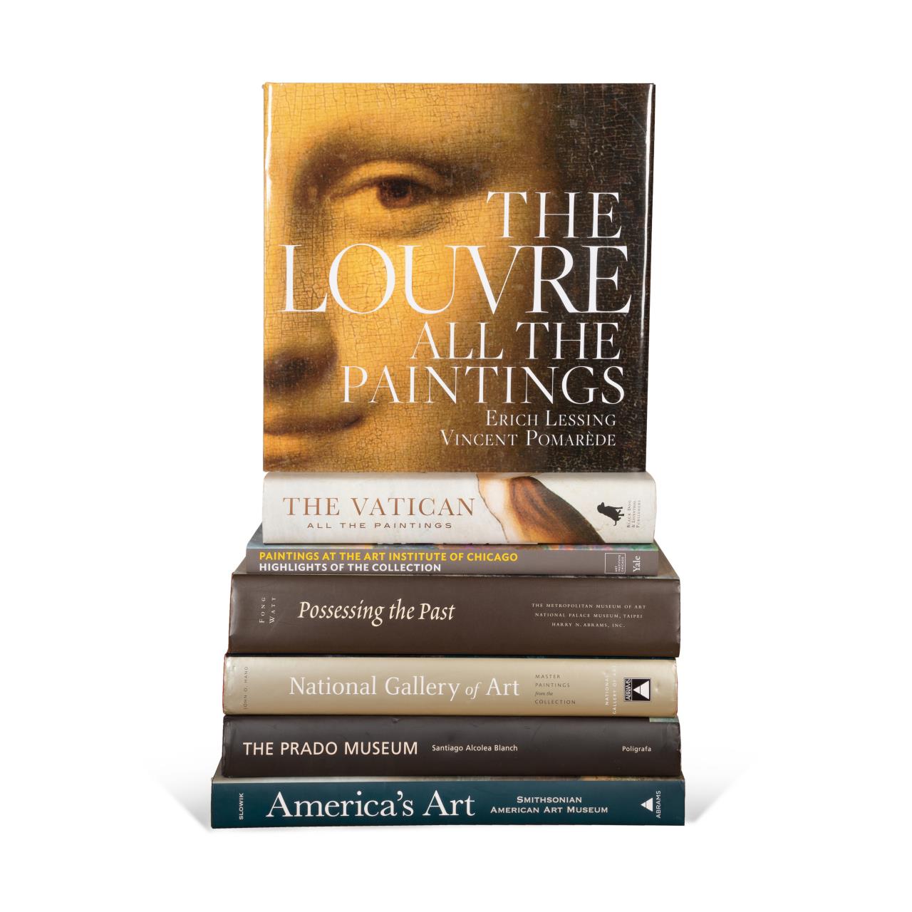 SEVEN COFFEE TABLE BOOKS ON MUSEUM ART