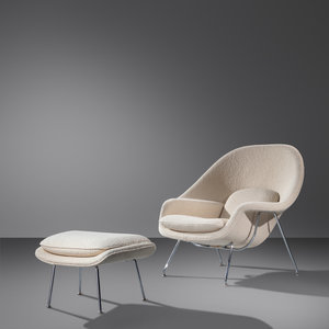 Eero Saarinen
(1910-1961)
Womb Chair,