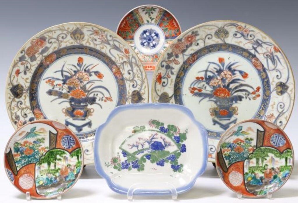  6 JAPANESE IMARI KUTANI PORCELAIN 2f75a6