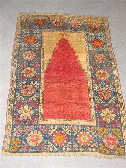 Mucur prayer rug    central anatolia,