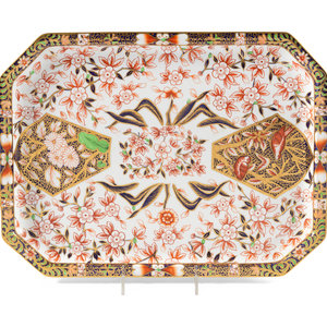 A Royal Crown Derby Porcelain Tray
Late