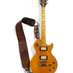 A Gibson Les Paul-Custom Electric Guitar
serial