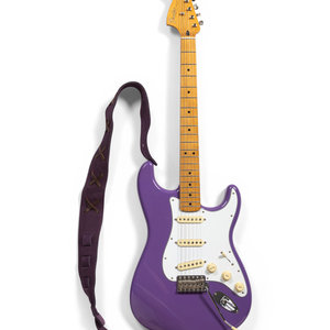 A Fender Purple Jimmy Hendrix Special