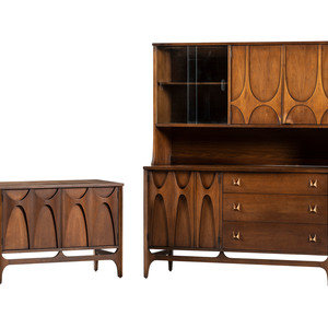 A Broyhill Brasilia Walnut Credenza 2f7757