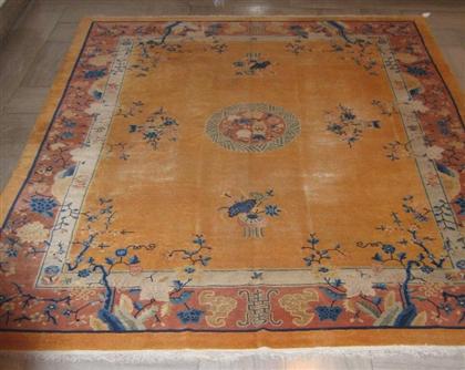 Chinese carpet    circa 1900  