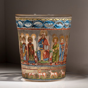 A Venetian Enameled Glass Beaker
17th/18th