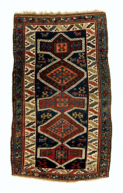 Kazak rug    southwest caucasus, probably