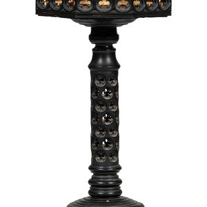 A Gothic Style Octagonal Pedestal 2f7838