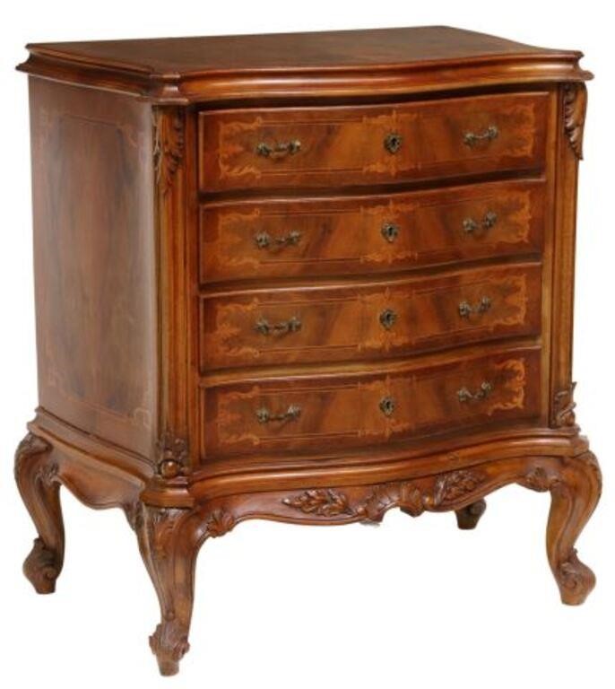 PETITE LOUIS XV STYLE WALNUT COMMODEPetite 2f78df