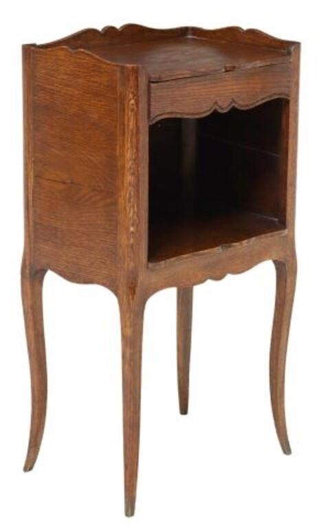 LOUIS XV STYLE OAK BEDSIDE CABINETLouis 2f78e6