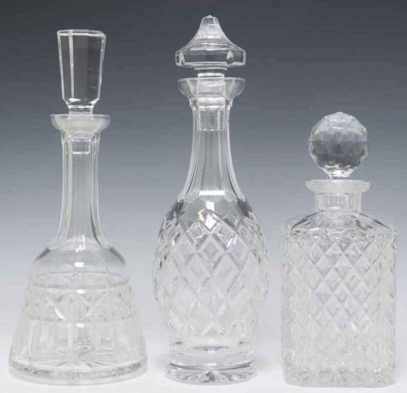  3 WATERFORD OTHER CUT CRYSTAL 2f791a