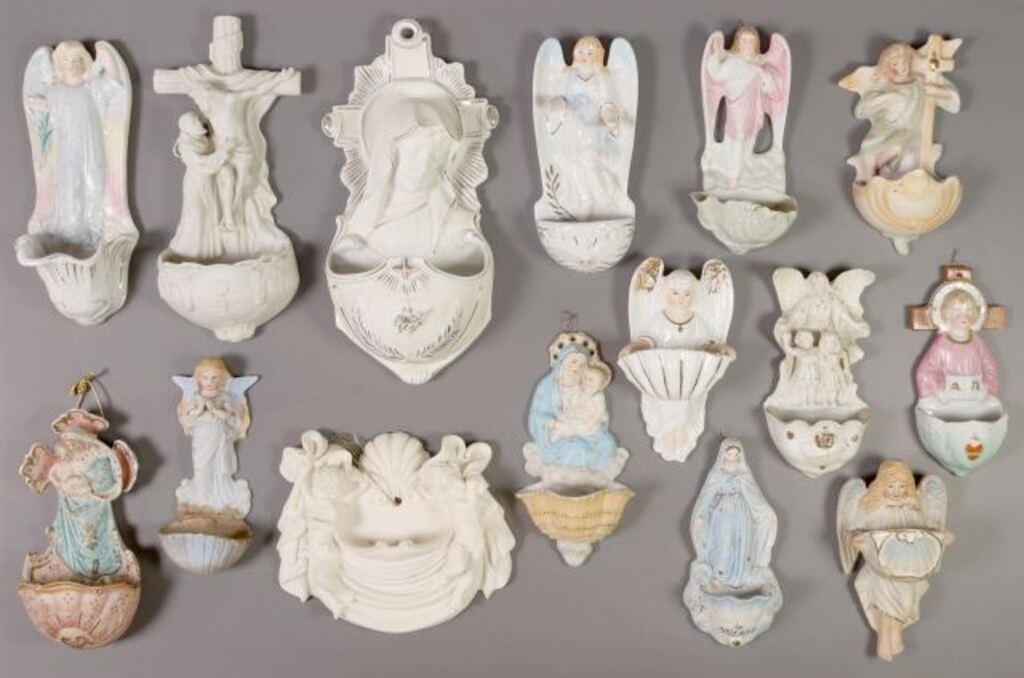 (15) CONTINENTAL PORCELAIN HOLY