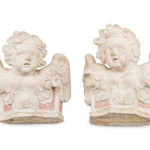 A Pair of Italian Carved Marble 2f796d