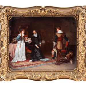 A Berlin (K.P.M.) Porcelain Plaque
19th