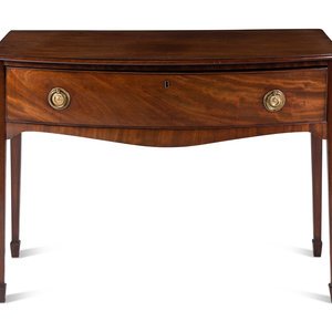 A George III Mahogany Serving Table 19th 2f79cd