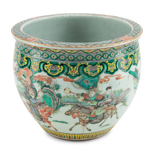 A Chinese Export Porcelain Fishbowl
20th