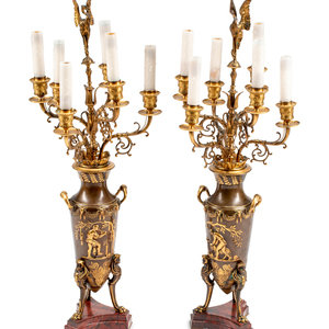 A Pair of French Neoclassical Bronze 2f7a65