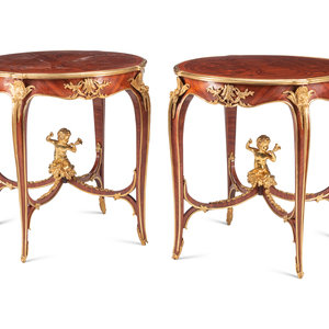 A Pair of Louis XV Style Gilt Bronze 2f7a71