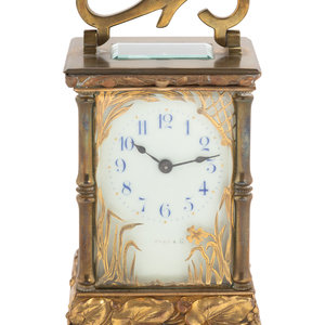A C.R. Crookshank Brass Carriage Clock
Retailed