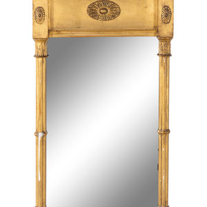 A Federal Style Giltwood Mirror 19th 2f7ab9