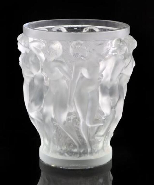 FRENCH LALIQUE 'BACCHANTES' GLASS