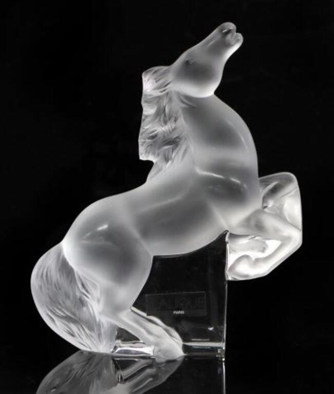 MARIE-CLAUDE LALIQUE FIGURE KAZAK