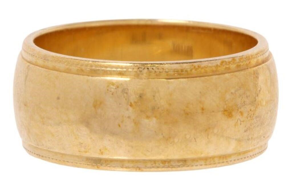 ESTATE 14KT YELLOW GOLD WEDDING