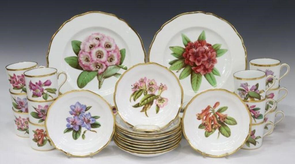  36 SPODE RHODODENDRON LUNCHEON 2f7c7d