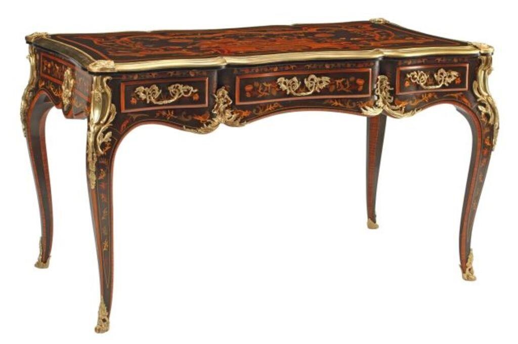 LOUIS XV STYLE MARQUETRY ORMOLU 2f7ca7