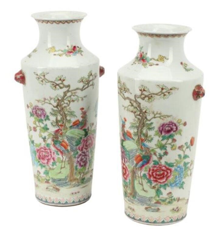  2 CHINESE FAMILLE ROSE PORCELAIN 2f7cc1