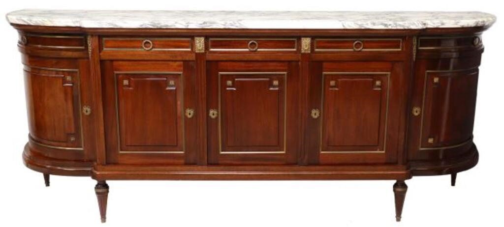 FRENCH LOUIS XVI STYLE MAHOGANY 2f7d01