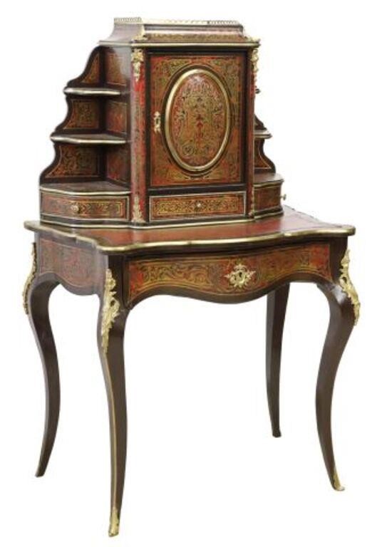 NAPOLEON III BOULLE MARQUETRY BONHEUR