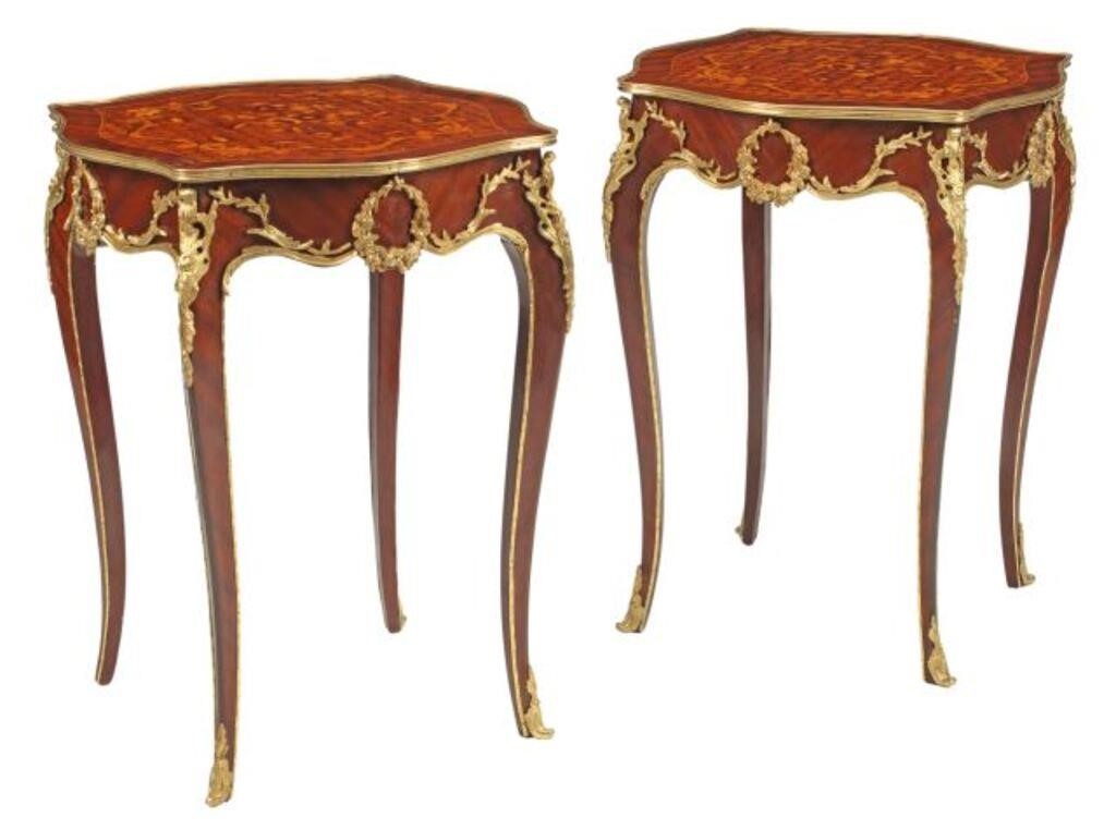  2 LOUIS XV STYLE ORMOLU MOUNTED 2f7d71