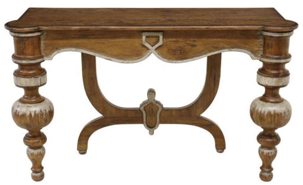 CONTEMPORARY 'PORTICO' RUSTIC CONSOLE