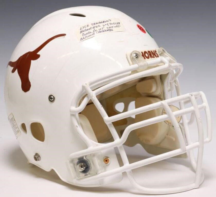 UNIVERSITY OF TEXAS HELMET SIGNED 2f7ee2