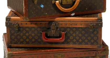 Louis Vuitton hardsided suitcase