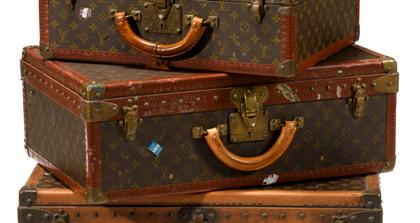 Louis Vuitton hardsided suitcase