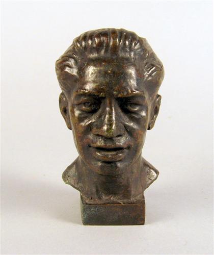 Bronze bust of a man    Possibly