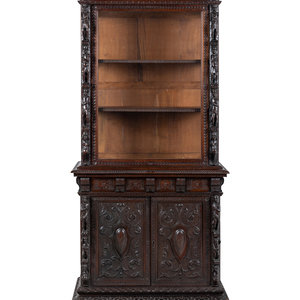 An Austrian Carved Walnut Cabinet
Late