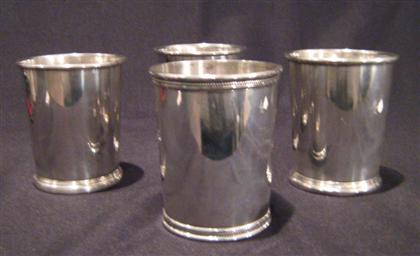 Group of four sterling silver julep 4c04b