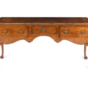 A George II Walnut Sideboard 20th 2f83e7