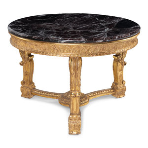 A George II Style Giltwood Marble Top 2f83ed